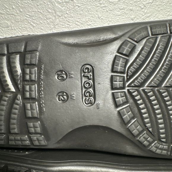 Womens Crocs Classic Slides Blue Tie Dye Slip On Sandals Slides Size 10 M - 12 W - Picture 6 of 6